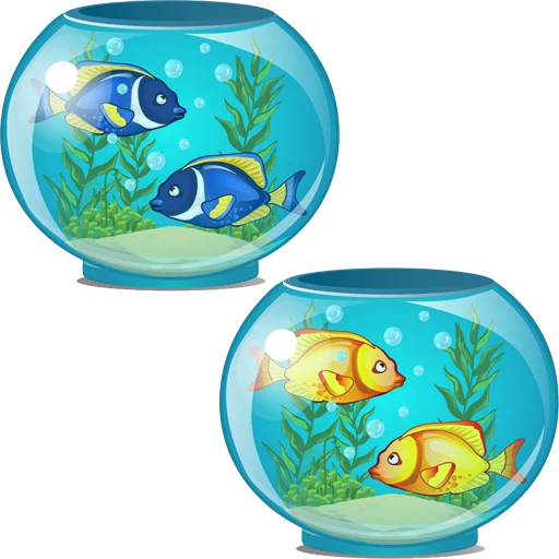 🐠 Стикер «Aquariums» для Telegram