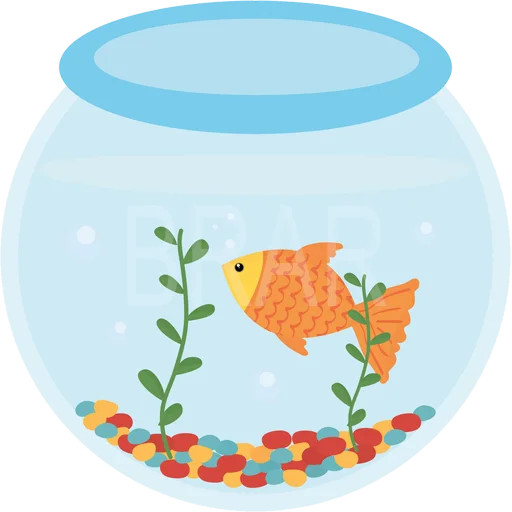 🐠 Стикер «Aquariums» для Telegram