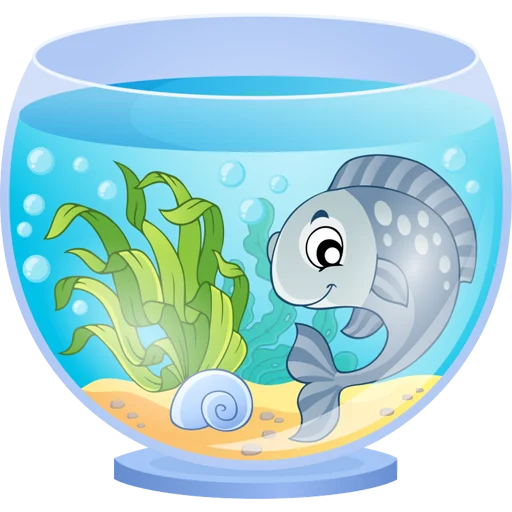 🐠 Стикер «Aquariums» для Telegram