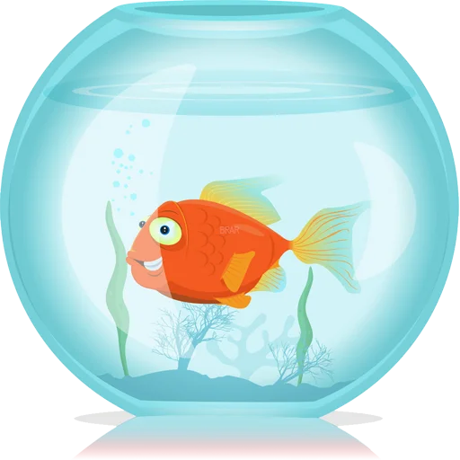 🐠 Стикер «Aquariums» для Telegram