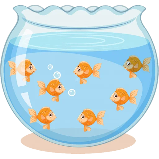 🐠 Стикер «Aquariums» для Telegram