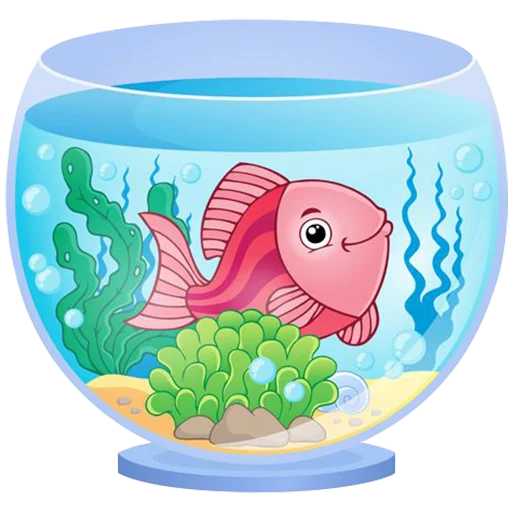 🐠 Стикер «Aquariums» для Telegram