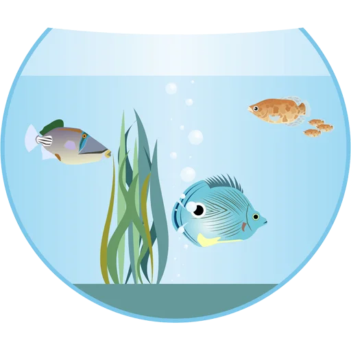 🐠 Стикер «Aquariums» для Telegram