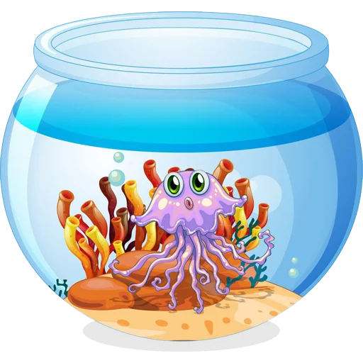 🐠 Стикер «Aquariums» для Telegram