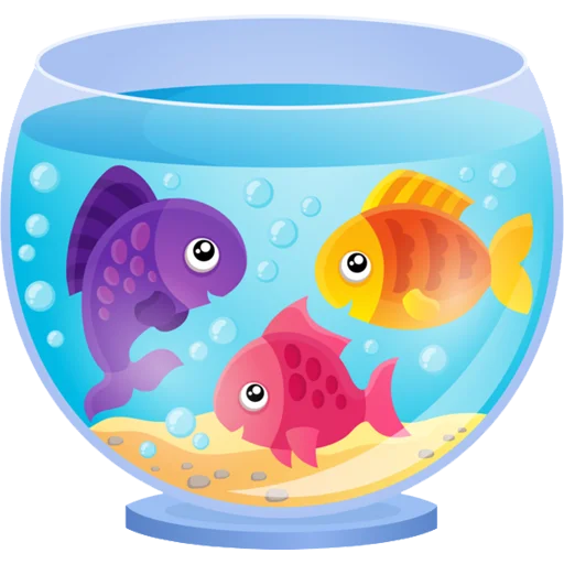 🐠 Стикер «Aquariums» для Telegram
