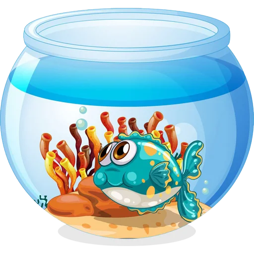 🐠 Стикер «Aquariums» для Telegram
