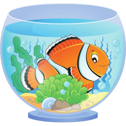 Стикерпак Aquariums для Telegram