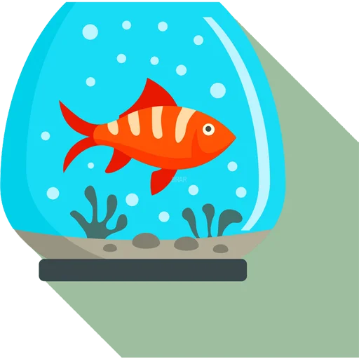 🐠 Стикер «Aquariums» для Telegram