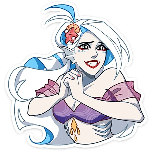 ☺️ Стикер «Аква» для Telegram