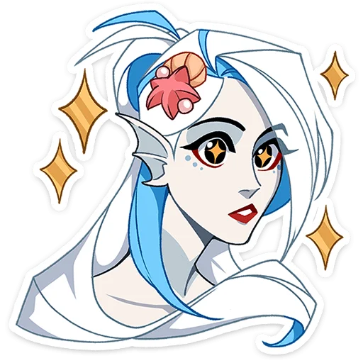 🤩 Стикер «Аква» для Telegram