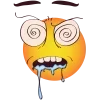 Стикер 21 Сrazyman Emoji