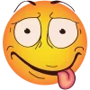 Стикер 19 Сrazyman Emoji