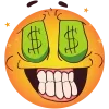 Стикер 14 Сrazyman Emoji