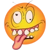 Стикер 11 Сrazyman Emoji