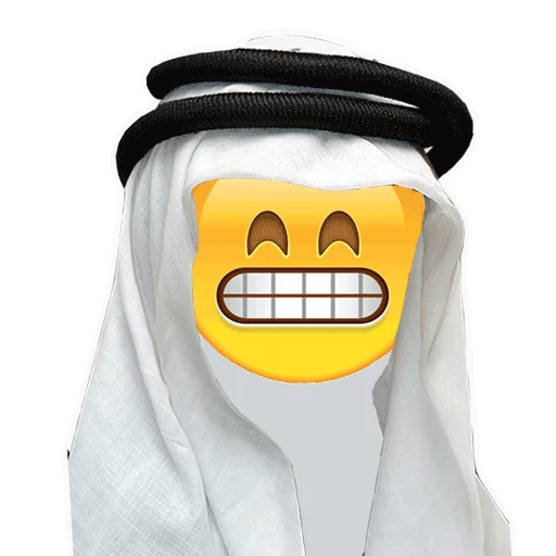 😁 Стикер «Arabic Emoticons» для Telegram