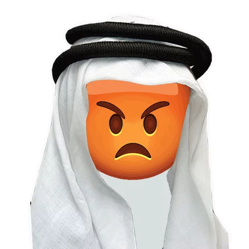 😡 Стикер «Arabic Emoticons» для Telegram