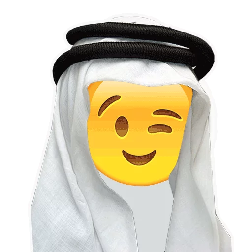 😉 Стикер «Arabic Emoticons» для Telegram