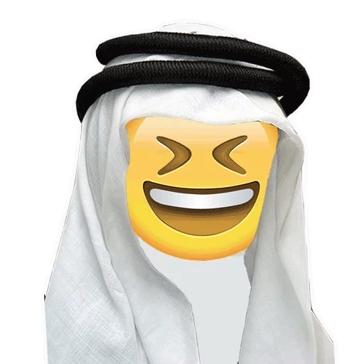 😆 Стикер «Arabic Emoticons» для Telegram