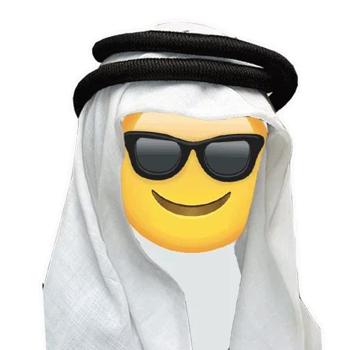 😎 Стикер «Arabic Emoticons» для Telegram