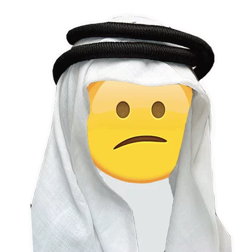 😕 Стикер «Arabic Emoticons» для Telegram