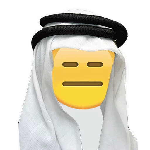 😑 Стикер «Arabic Emoticons» для Telegram