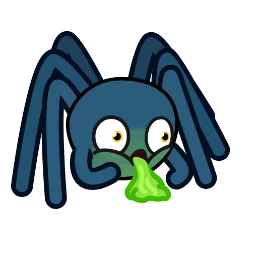 🤢 Стикер «Arachnid» для Telegram