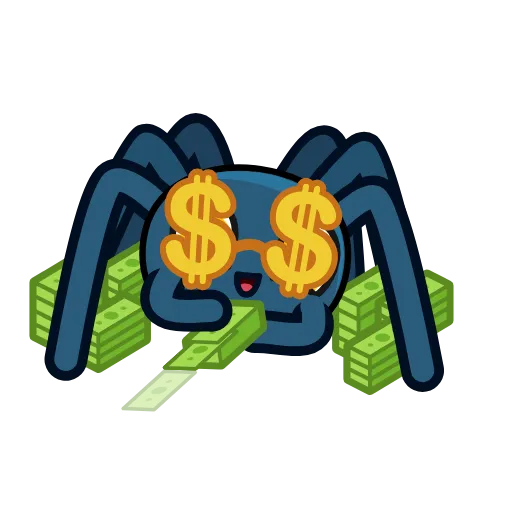 🤑 Стикер «Arachnid» для Telegram