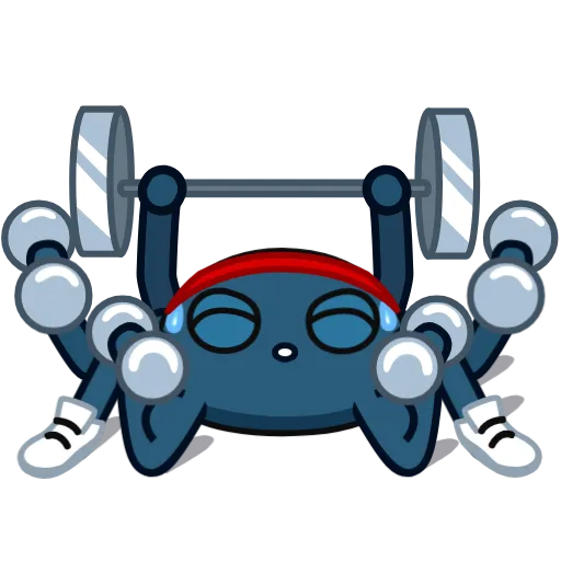 🏋️‍♂️ Стикер «Arachnid» для Telegram