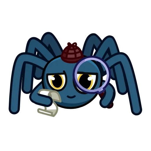 🕵️‍♂️ Стикер «Arachnid» для Telegram