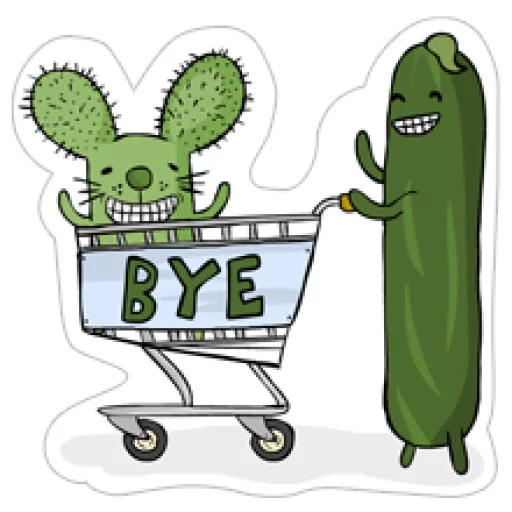 👋 Стикер «Cucumber.AL» для Telegram