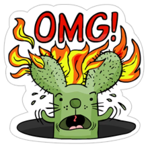😡 Стикер «Cucumber.AL» для Telegram