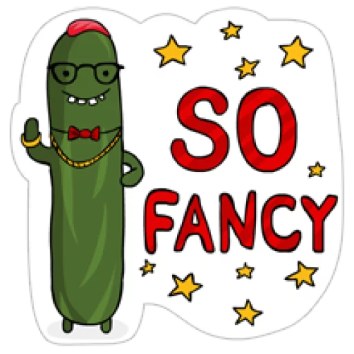 👧 Стикер «Cucumber.AL» для Telegram