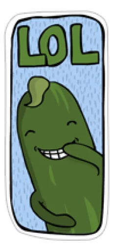 👨 Стикер «Cucumber.AL» для Telegram