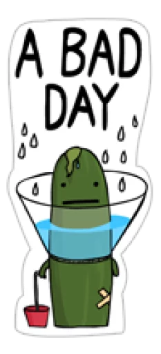 👵 Стикер «Cucumber.AL» для Telegram