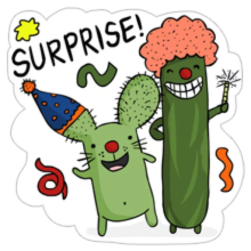😸 Стикер «Cucumber.AL» для Telegram