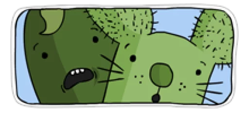 🙊 Стикер «Cucumber.AL» для Telegram