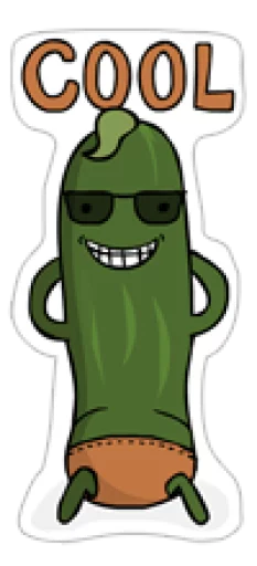 🔥 Стикер «Cucumber.AL» для Telegram
