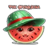 😊 Эмодзи «Арбузная няшность» для Telegram