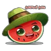 😊 Эмодзи «Арбузная няшность» для Telegram