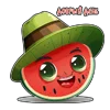 😊 Эмодзи «Арбузная няшность» для Telegram