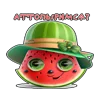 😊 Эмодзи «Арбузная няшность» для Telegram