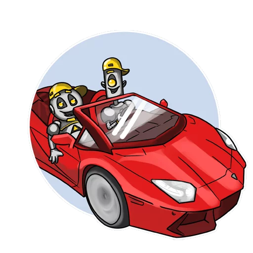 🚗 Стикер «Arbitraging.co» для Telegram