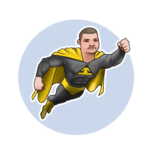 🙋‍♂️ Стикер «Arbitraging.co» для Telegram