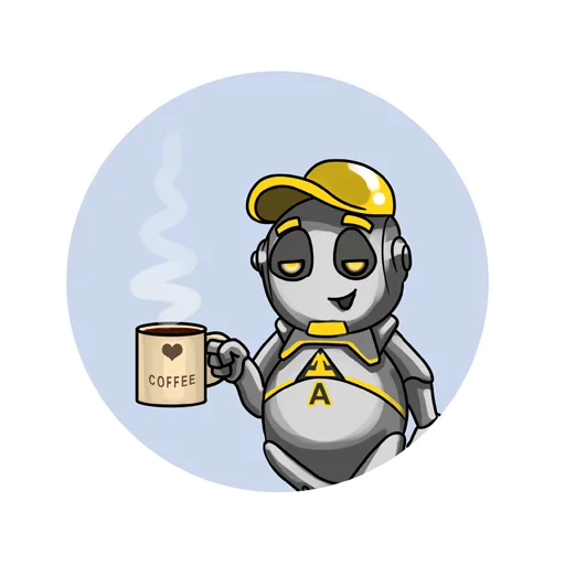 ☕️ Стикер «Arbitraging.co» для Telegram