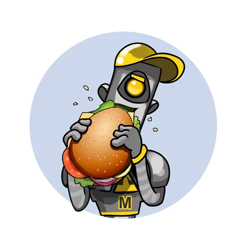🍔 Стикер «Arbitraging.co» для Telegram
