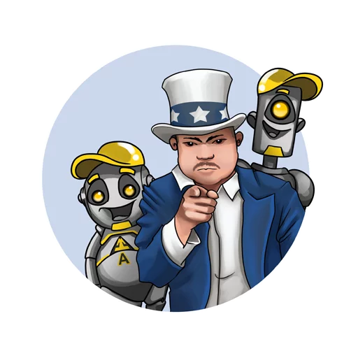 👉 Стикер «Arbitraging.co» для Telegram
