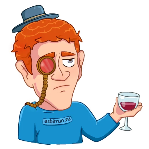 🧐 Стикер «Цукерберг - Arbitrun.ru» для Telegram