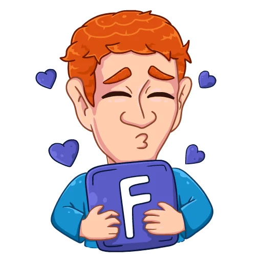 😘 Стикер «Цукерберг - Arbitrun.ru» для Telegram