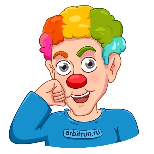 🤡 Стикер «Цукерберг - Arbitrun.ru» для Telegram
