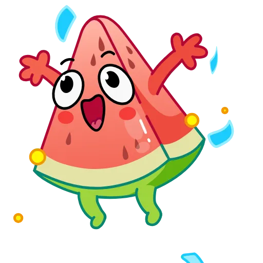 🍉 Стикер «Ломтик» для Telegram